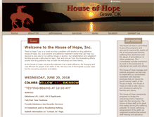 Tablet Screenshot of houseofhopegrove.com